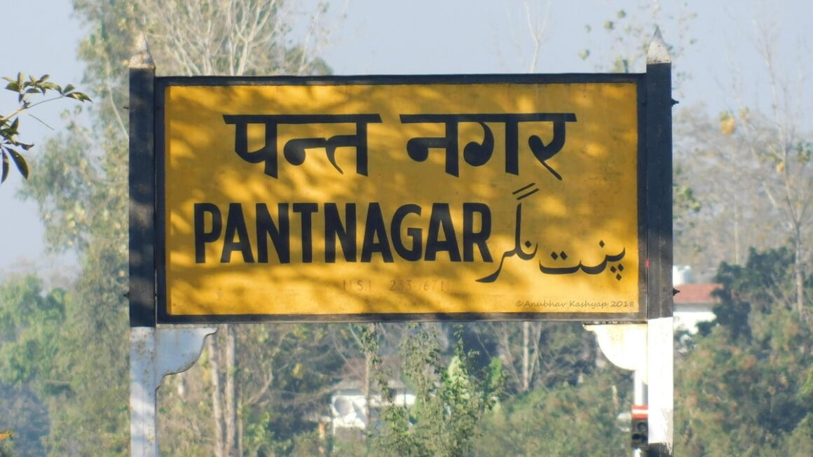 पंतनगर रेलवे स्टेशन में लूट, ट्रेन से फरार हुआ लुटेरा