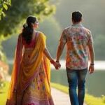 प्रेमी संग भागी महिला