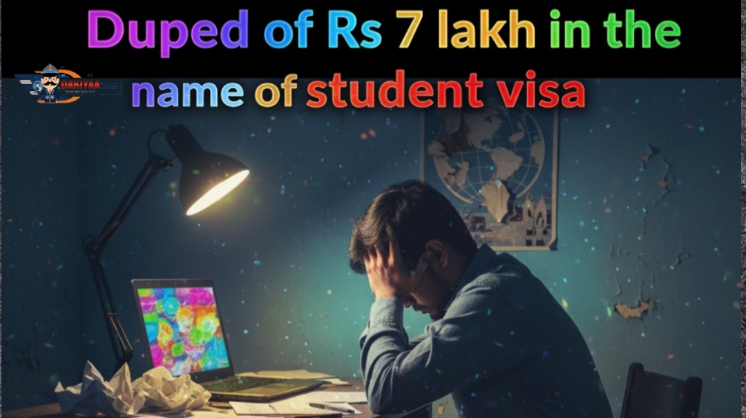 बेटे को भेजना था कनाडा पढ़ने, जालसाज ठग ले गया 7 लाख