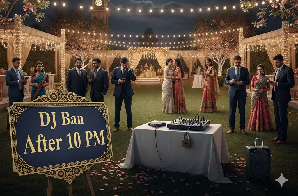 नैनीताल में शादियों में रात 10 बजे के बाद डीजे बैन।