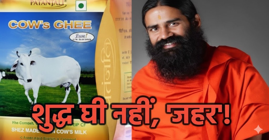 गाय का शुद्ध देसी घी नहीं बेच रहे बाबा रामदेव, खाया तो पड़ जाएंगे बीमार
