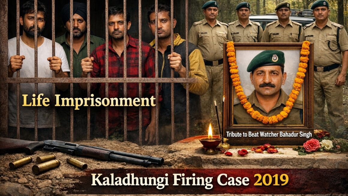 कालाढूंगी फायरिंग केस : चार दोषियों को उम्रकैद, बीट वॉचर की शहादत का मिला इंसाफ