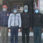 पिथौरागढ़ के बेरीनाग में बहू की हत्या में शामिल हत्यारोपी ससुर व अन्य।