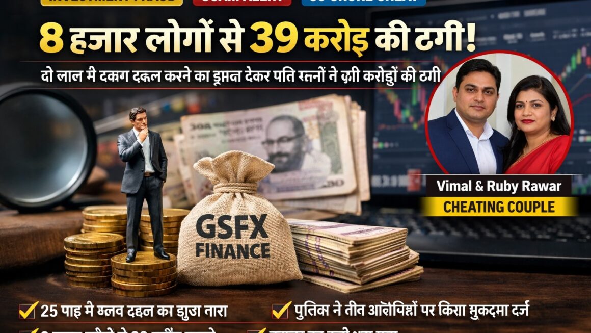 दो साल में रकम दो गुनी, 8 हजार लोगों से 39 करोड़ की ठगी