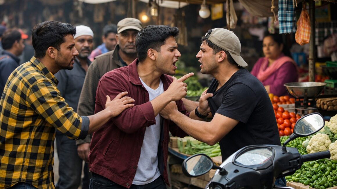 स्कूटी नहीं हटाई तो चेहरे पर चलाया चाकू, नाक से होंठ तक 12 टांके