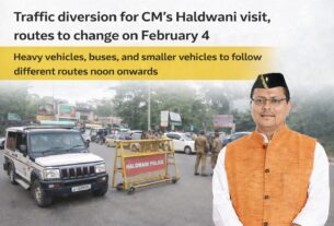 हल्द्वानी आ रहे हैं सीएम धामी, वीआईपी रूट पर शहरवासियों की नो-एंट्री