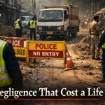 कृषि वैज्ञानिक की मौत पर टीआई लाइन हाजिर।