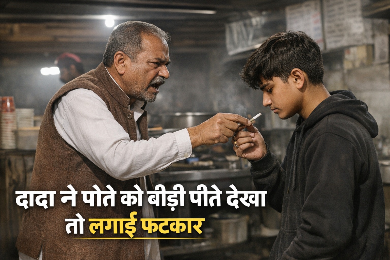 नैनीताल के हल्द्वानी में दादा की डांट से आहत पोते ने फांसी लगाई।