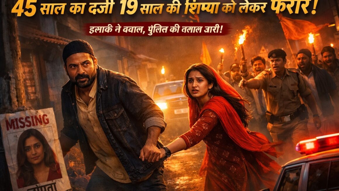 45 साल का दर्जी रहमत 19 साल की शिष्या सुमन को लेकर फरार