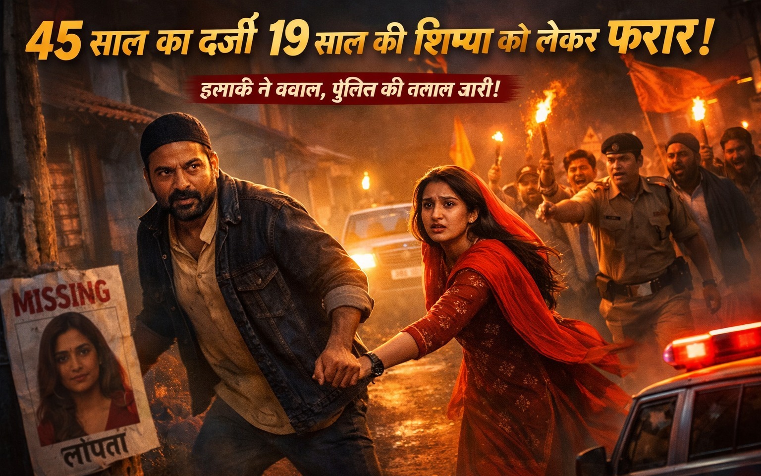 सुमन को लेकर भागा दर्जी रहमत।