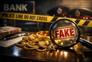 नकली सोना गिरवी रखकर बैंक से ठगी, ज्वेलर्स समेत 3 पर FIR