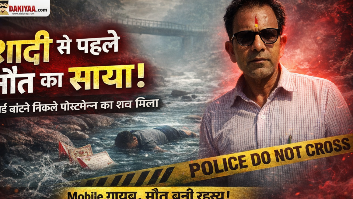 21 अप्रैल को बेटी का ब्याह, कार्ड बांटने निकले पिता का गधेरे में उतराता मिला शव