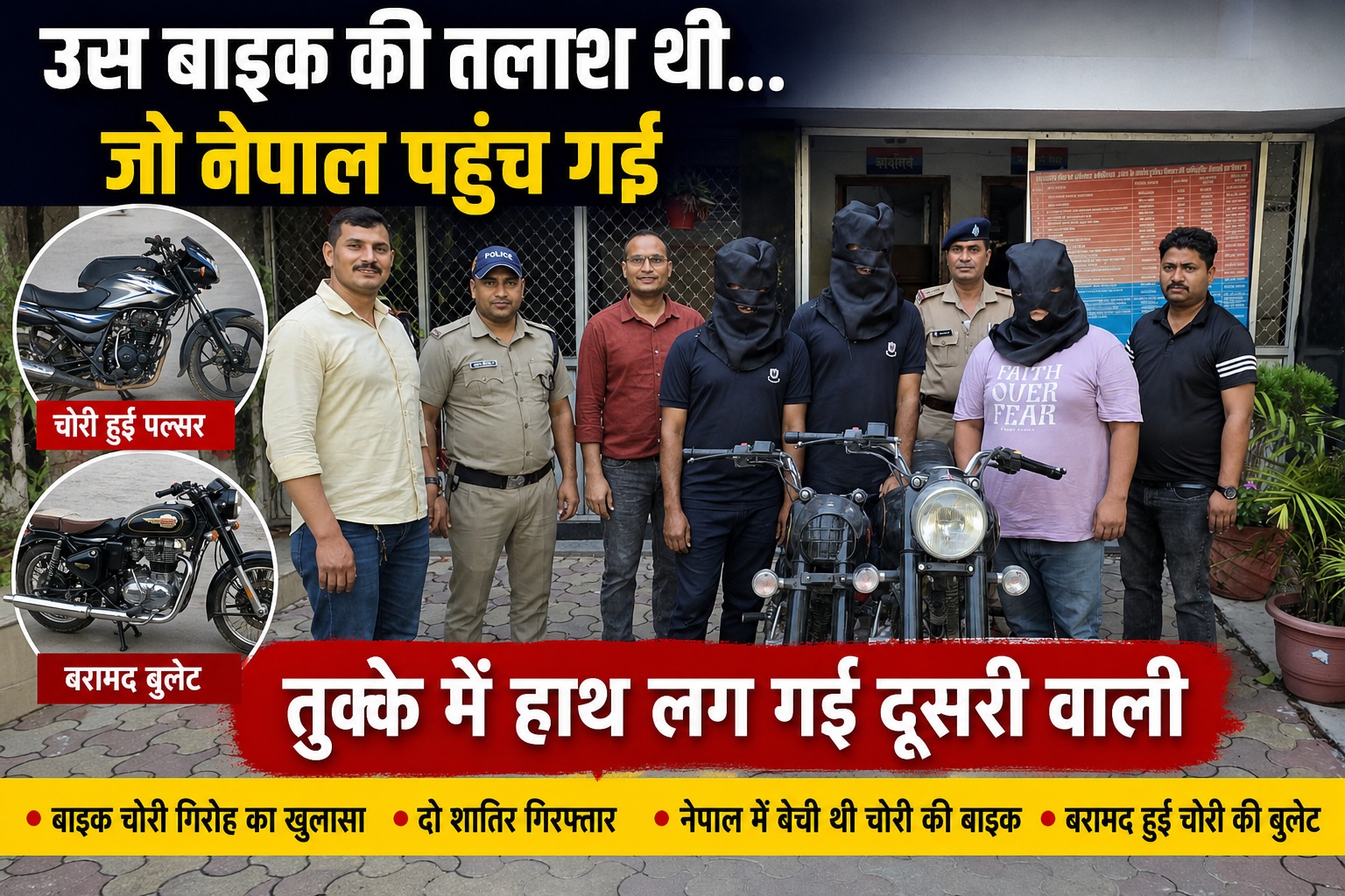 जिसकी तलाश थी वो नेपाल पहुंच गई, तुक्के में हाथ लग गई दूसरी वाली