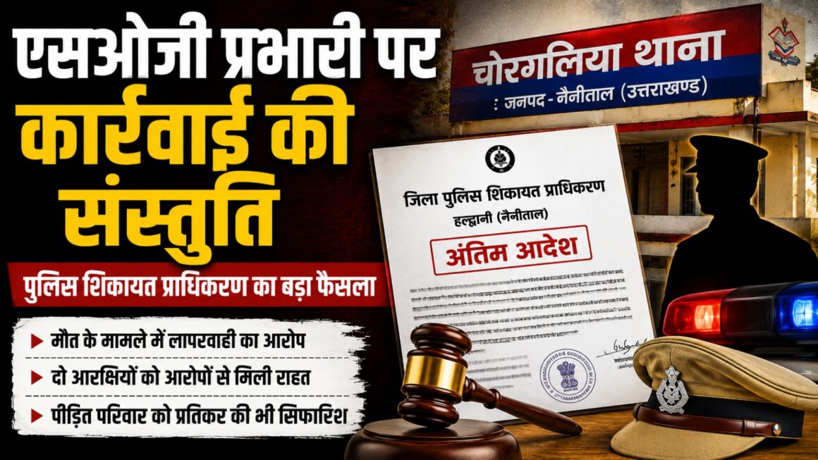 एसओजी प्रभारी पर कार्रवाई की संस्तुति, कांस्टेबल के खिलाफ नहीं मिले सुबूत