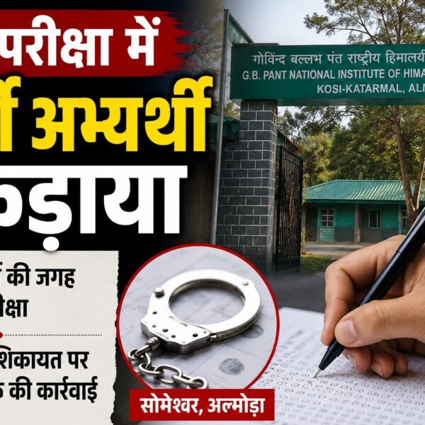 एमटीएस भर्ती परीक्षा में फर्जी अभ्यर्थी पकड़ाया, दूसरे की जगह दे रहा था परीक्षा