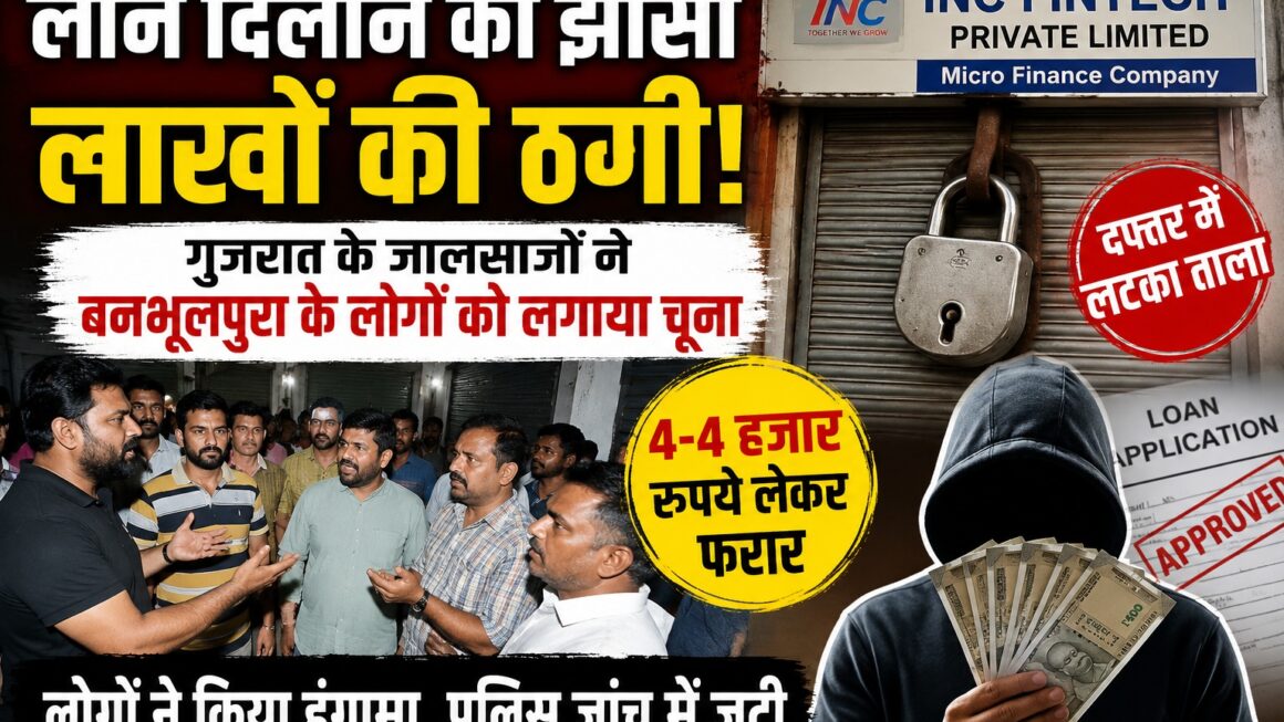 गुजरात के जालसाजों ने बनभूलपुरा के लोगों को लगाया चूना