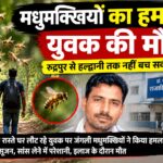 जंगली मधुमक्खियों के हमले में युवक की मौत।