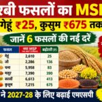 रबी फसलों का एमएसपी बढ़ा।